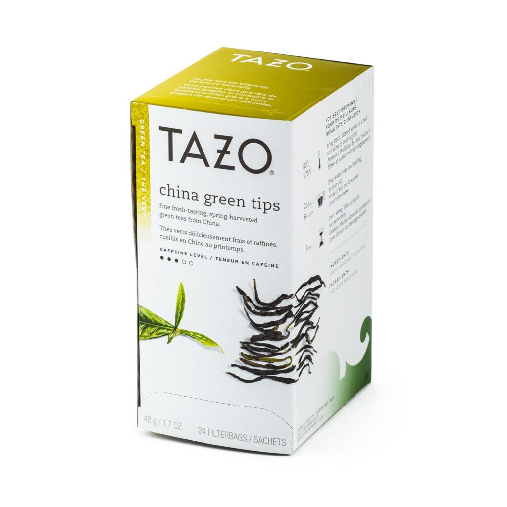 Tazo China Green Tips Tea Bags Coffee & Tea Selections Inc.