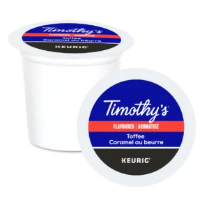 TIMOTHY’S TOFFEE CARAMEL K-CUP® PODS (BOX OF 24)