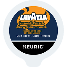 LAVAZZA CARAMEL BISCOTTI K-CUP® PODS (BOX OF 10)