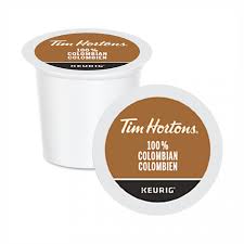 TIM HORTONS COLOMBIAN MEDIUM DARK ROAST K-CUP® PODS (BOX OF 24)